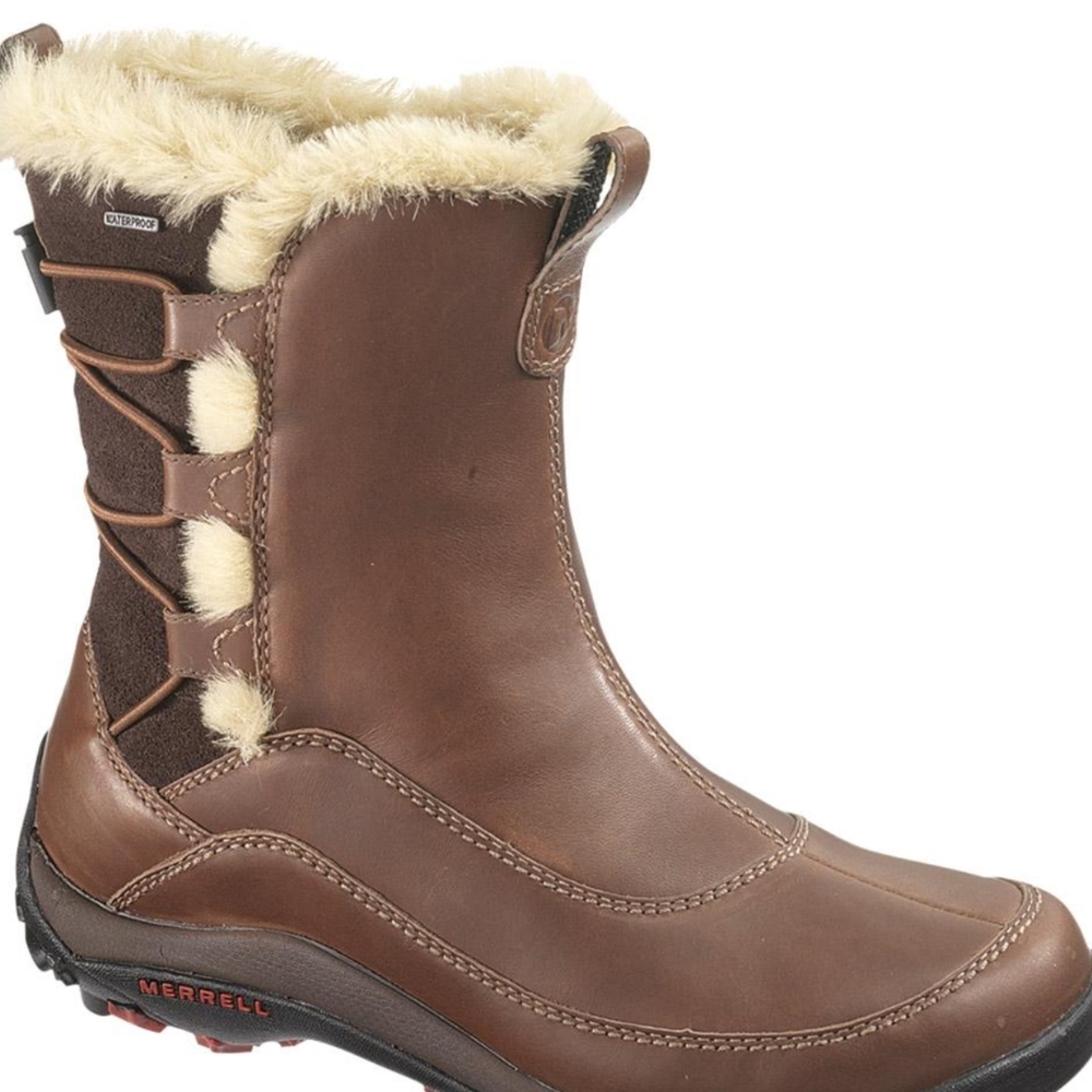 Merrell Penza Waterproof Cocoa Boots...size 9.5